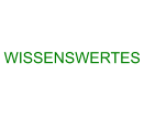 WISSENSWERTES