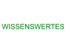 WISSENSWERTES