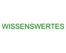 WISSENSWERTES