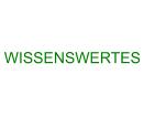 WISSENSWERTES