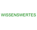 WISSENSWERTES
